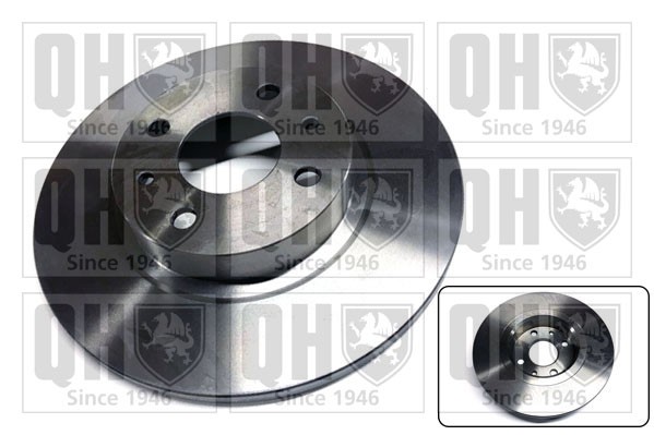 2x Brake Discs Pair Solid fits FIAT TIPO 160 1.8 Front 90 to 93 159A4.000 258mm