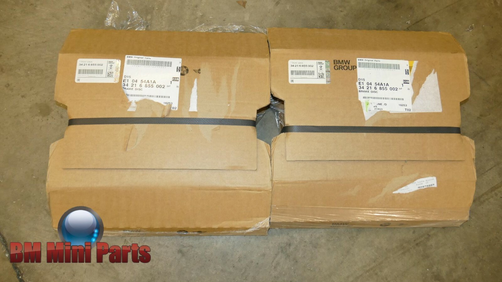 BMW Brake Disc 296x10mm Rear Sold as a PAIR 34216855002