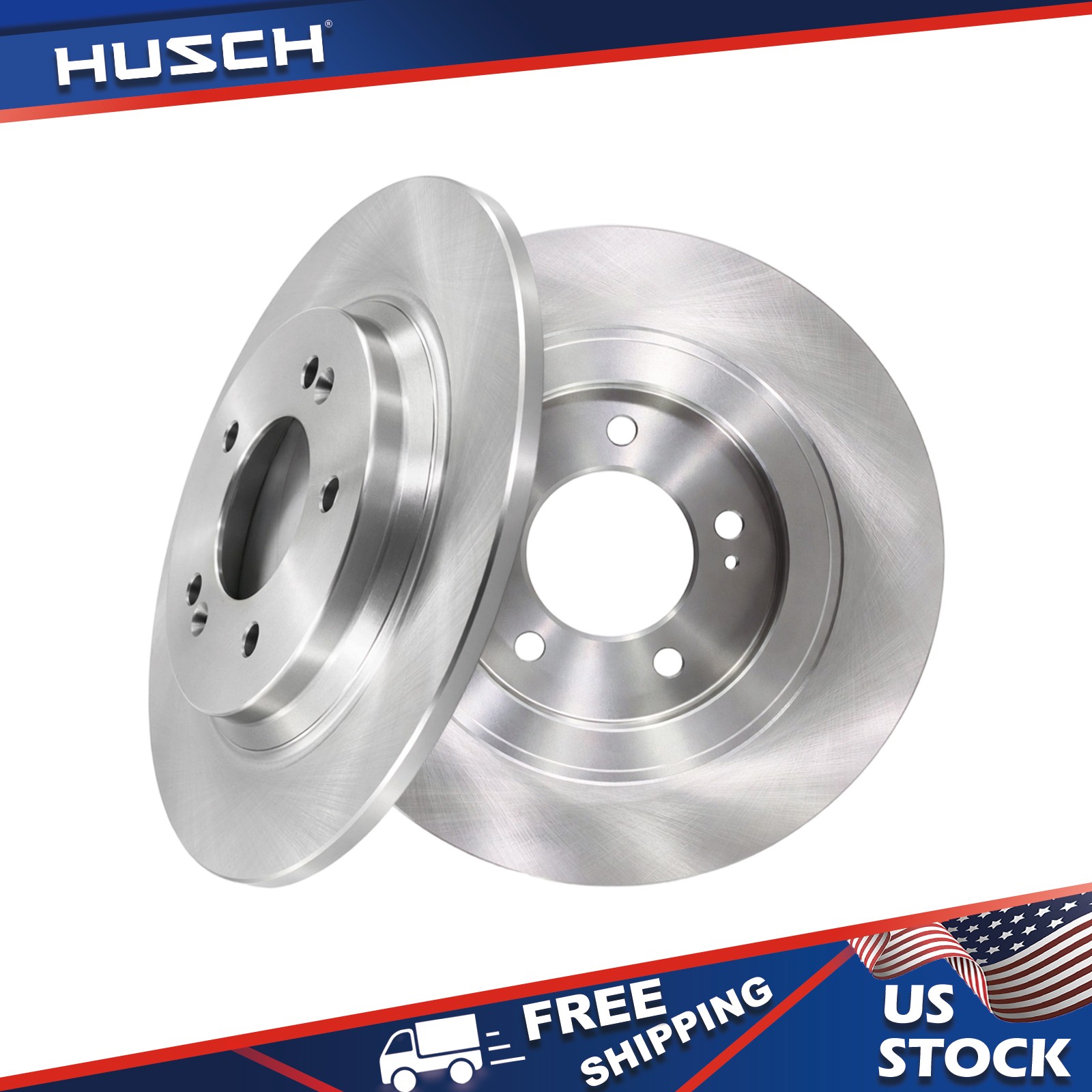 Disc Brake Rotors for Hyundai Elantra GT Kia Optima Rear Left & Right