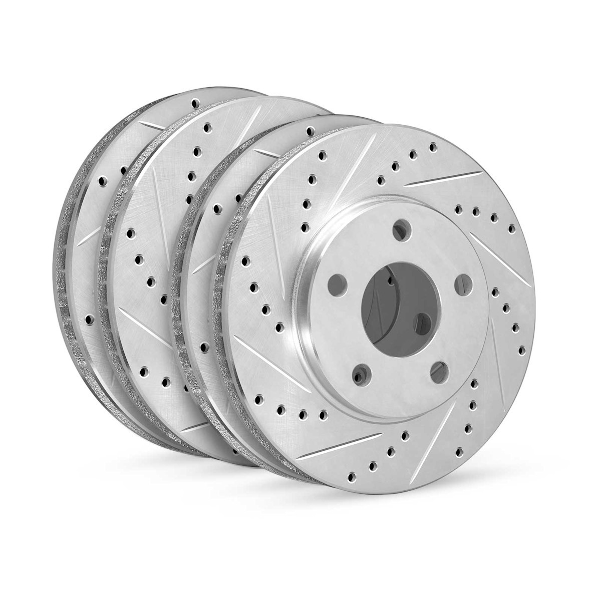 WGPN2-76070 R1 Concepts 4-Wheel Set Brake Discs Front & Rear for Toyota Celica