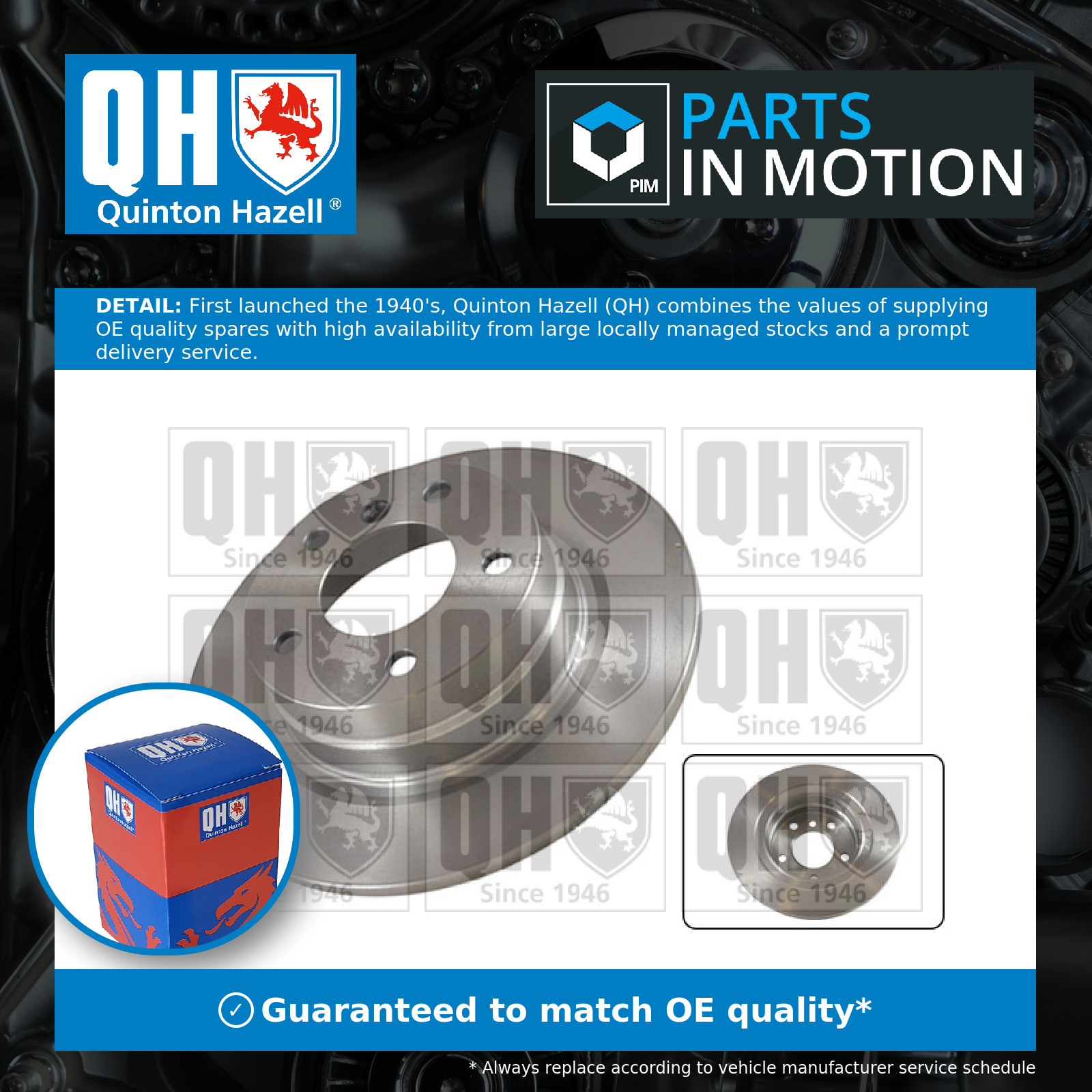 2x Brake Discs Pair Solid fits BMW 120 E81, E87 2.0 Rear 04 to 12 296mm Set QH