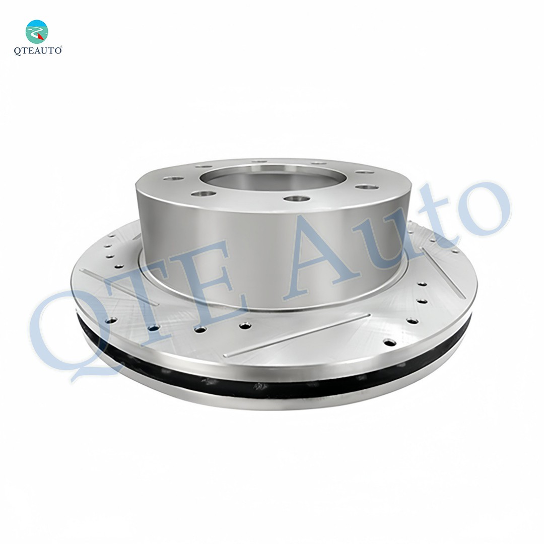 330mm 1P Rear Right Drilled Brake Rotor To 2006-2014 2016 Chevrolet Express 2500