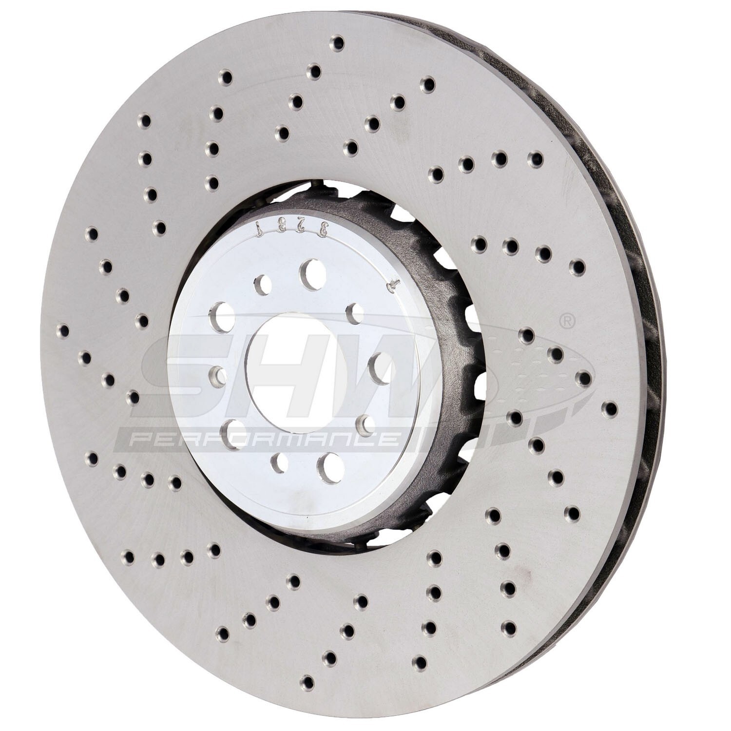 SHW Perf Front Driver Left Drill 395mm Disc Brake Rotor For BMW F90 F91 F92 F93