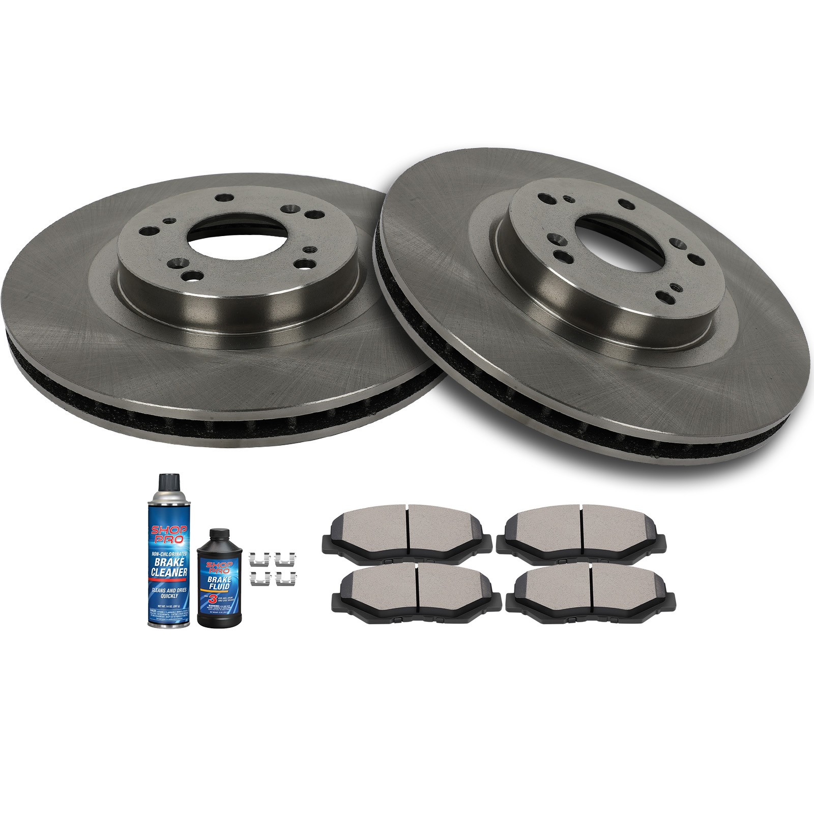 Fits Acura Ilx 2013 2014 2015 2.4L Front Brake Rotors Discs And Ceramic Pads