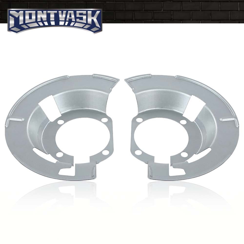 Fit For 2000-2002 Dodge Ram 2500 3500 Front Brake Dust Shield Cover Left+Right