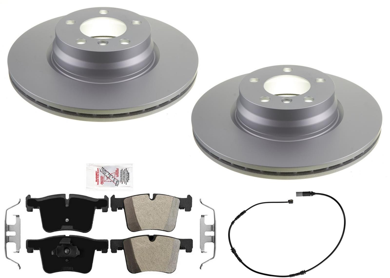 OE Style Disc Brake Rotors Fits 330MM BMW 328i 12-2018 Grey Caliper 34116792221
