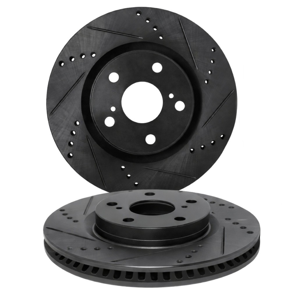 For Mercedes-Benz E430/E55 AMG/E320 2000-2002 Brake Rotor Set | Vented Rotor
