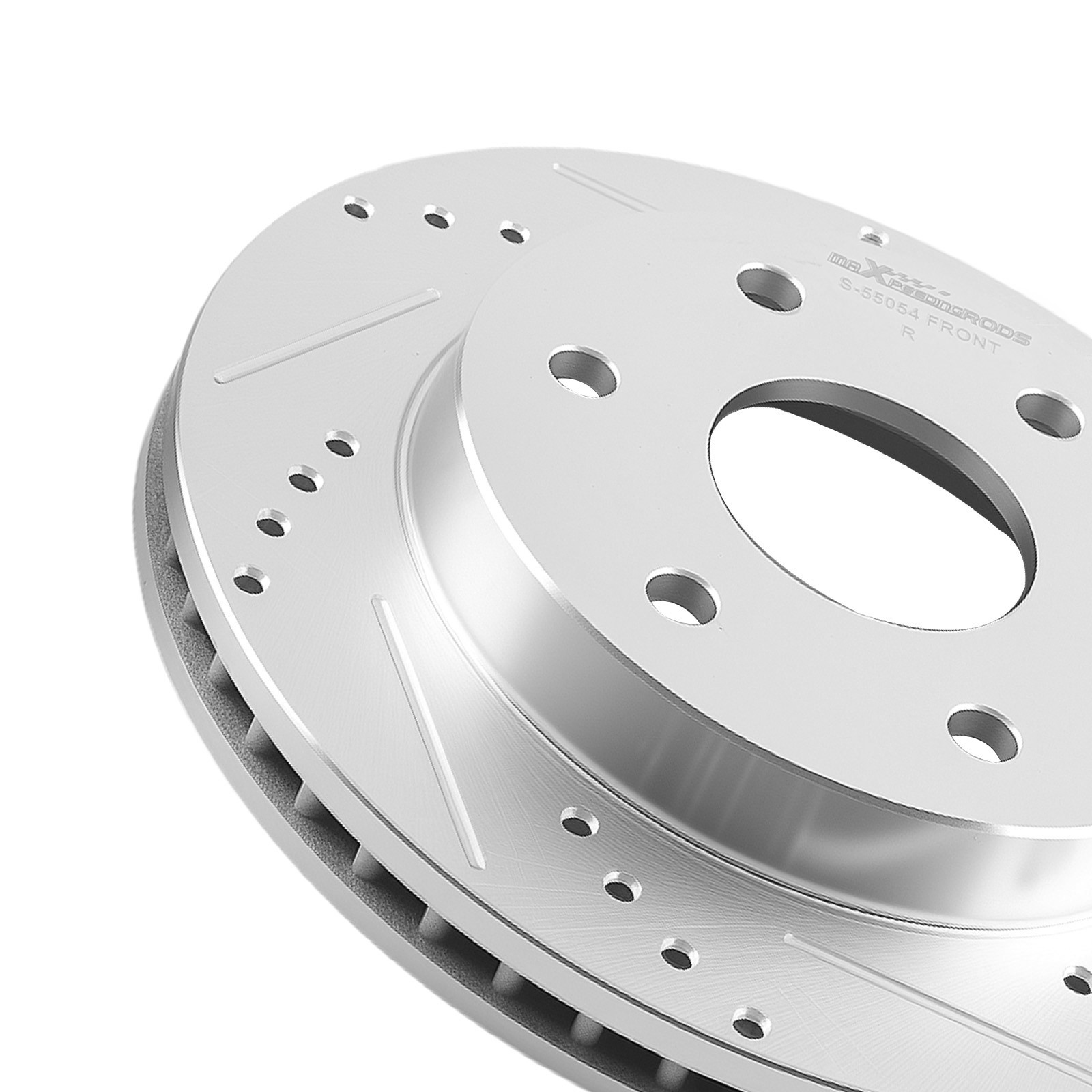Front Drilled Rotors Brake Calipers Kit for Chevrolet Silverado 1500 1999-2006