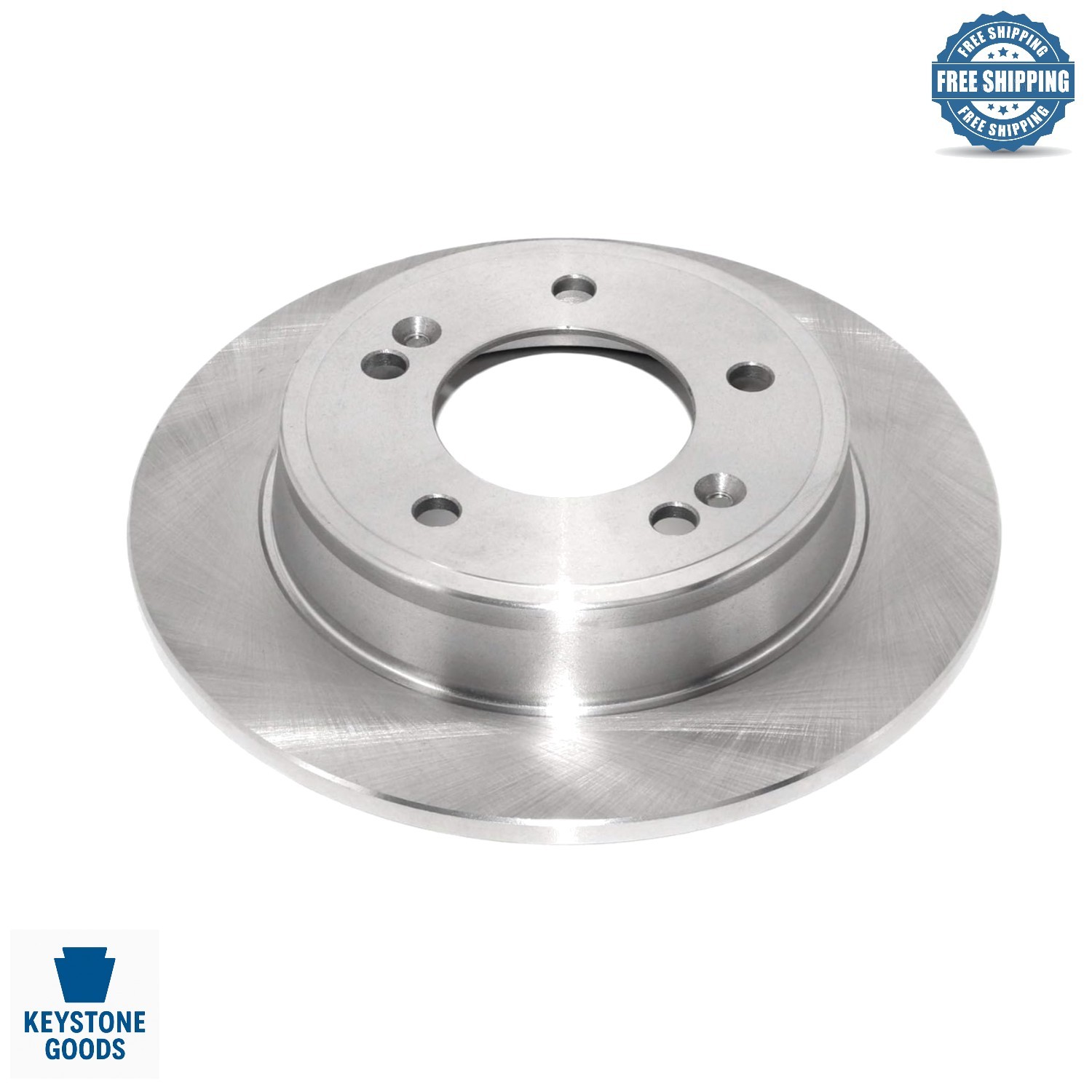 Professional Series Rear Solid Brake Rotor for Vehicle-Specific Fit