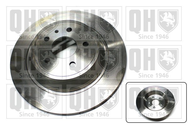 2x Brake Discs Pair Solid fits FORD KUGA 2.0D Rear 2012 on 316mm Set QH 5202205