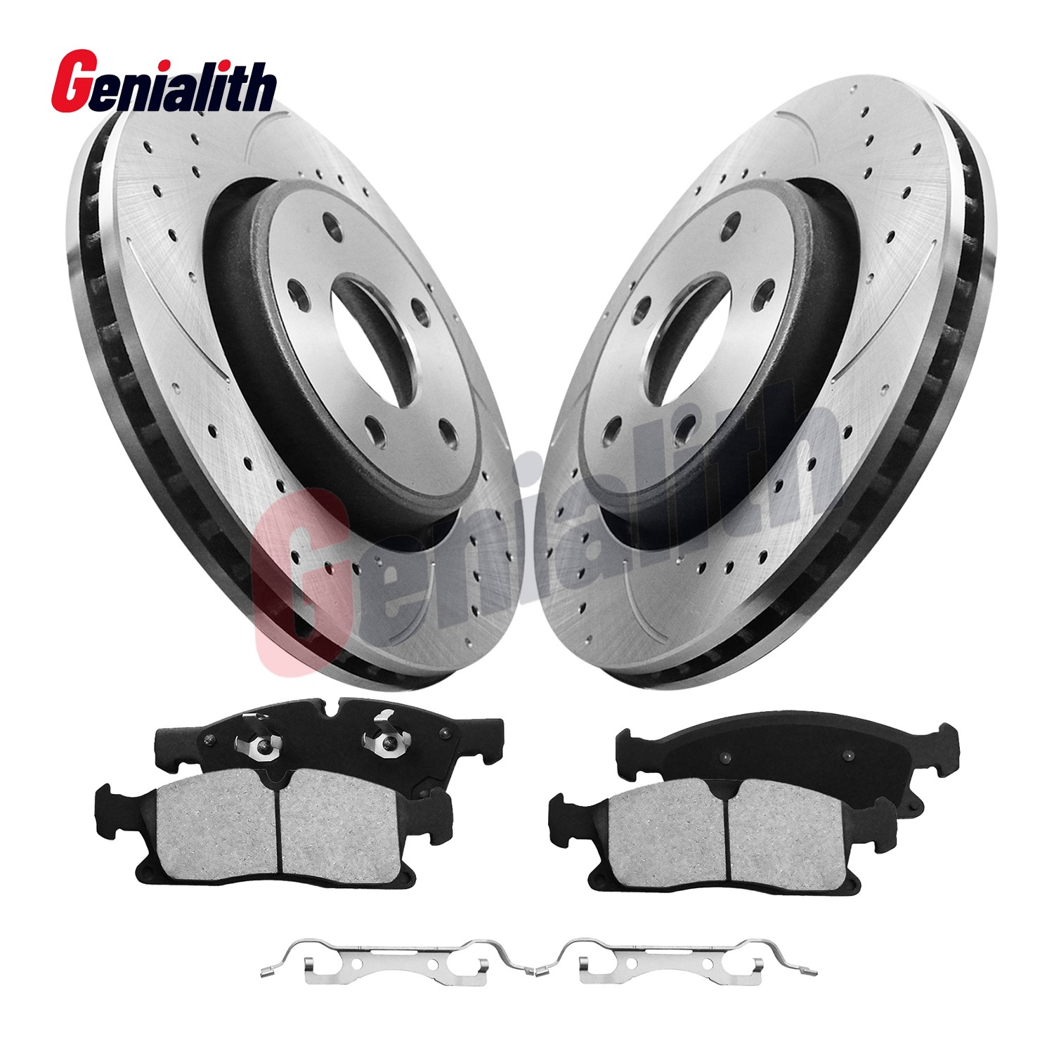330mm Front Disc Brake Rotors And Brake Pads For Jeep Grand Cherokee 2012-2020