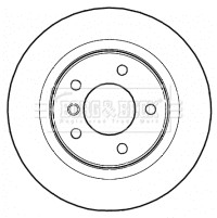 2x Brake Discs Pair Solid fits BMW 320 E90 2.0 Rear 04 to 07 296mm Set B&B New