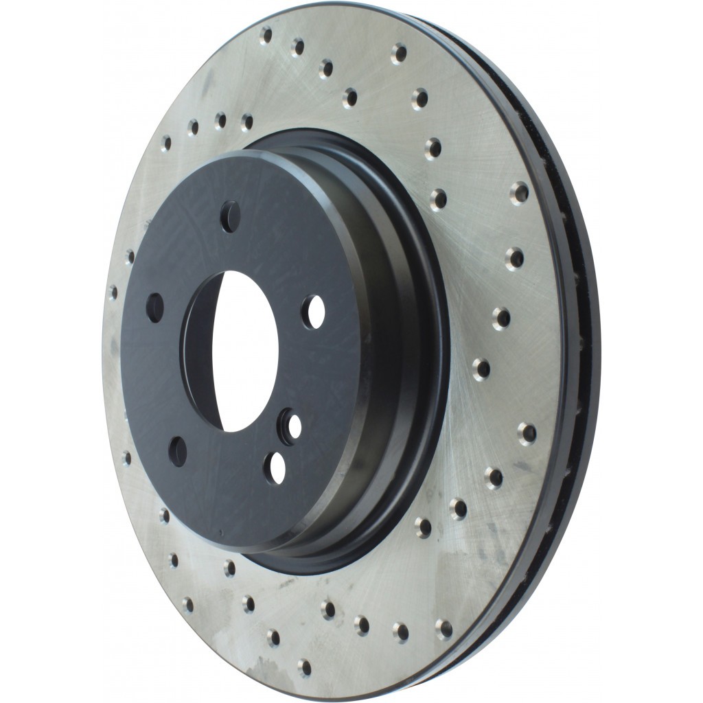 StopTech For Audi A7 Quattro 2012-2018 Drilled Brake Rotor Front Passenger Side