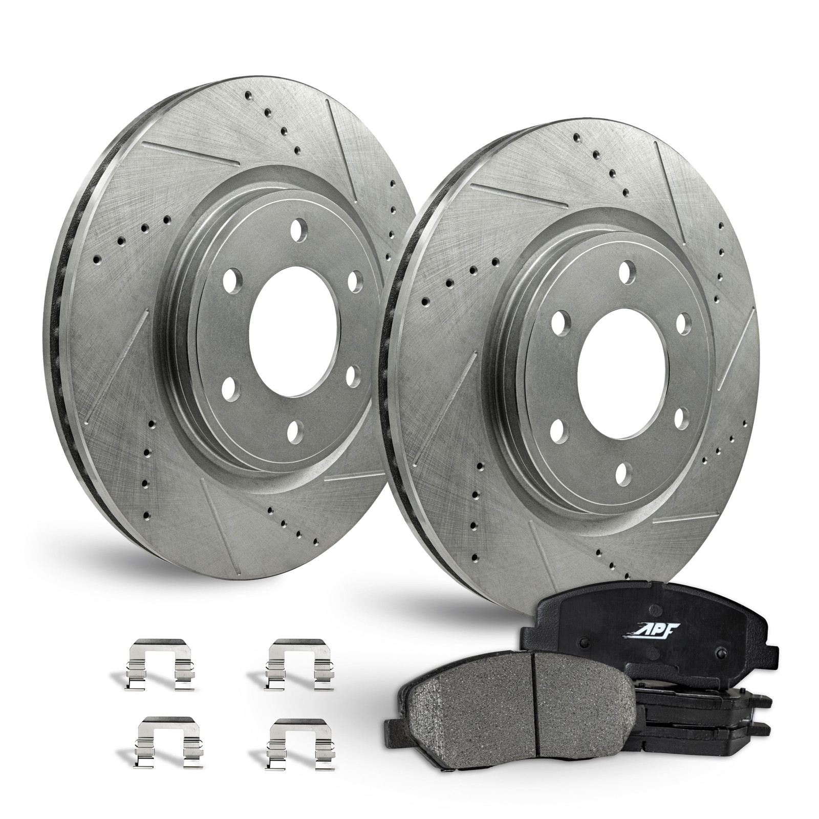 For Hyundai Entourage (07), Kia Sedona (06) Rear Brake Kit Rotors+Pads