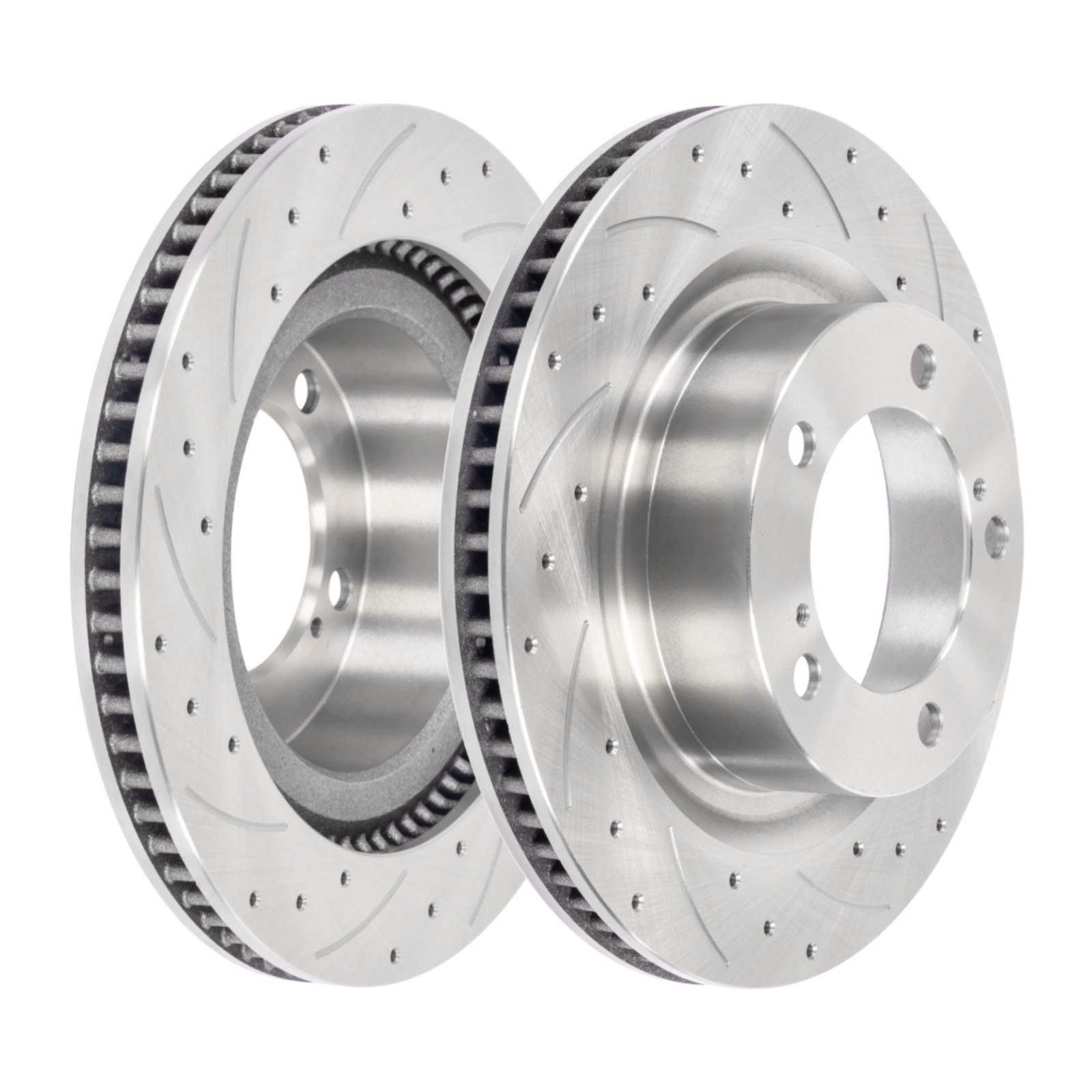 Front Disc Brake Rotors For Toyota Sequoia 2008-2022 Tundra 2007-2021