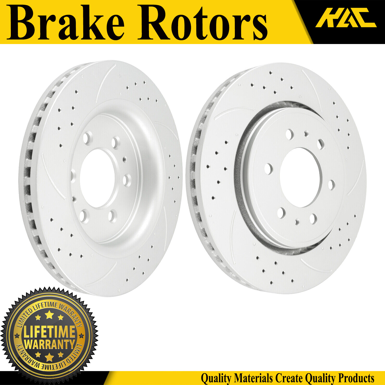 New Front Disc Brake Rotors for Ford F-150 2010-2020 Lincoln Navigator 2007-2021