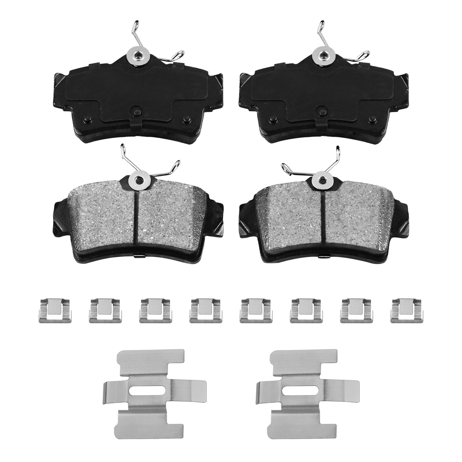REAR Disc Rotors + Ceramic Brake Pads for 1994-2003 2004 Ford Mustang GT Base US