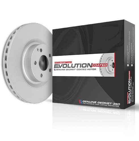 Powerstop Power Stop Ar8362evc Rear Evolution Genuine Geomet Coated Brake