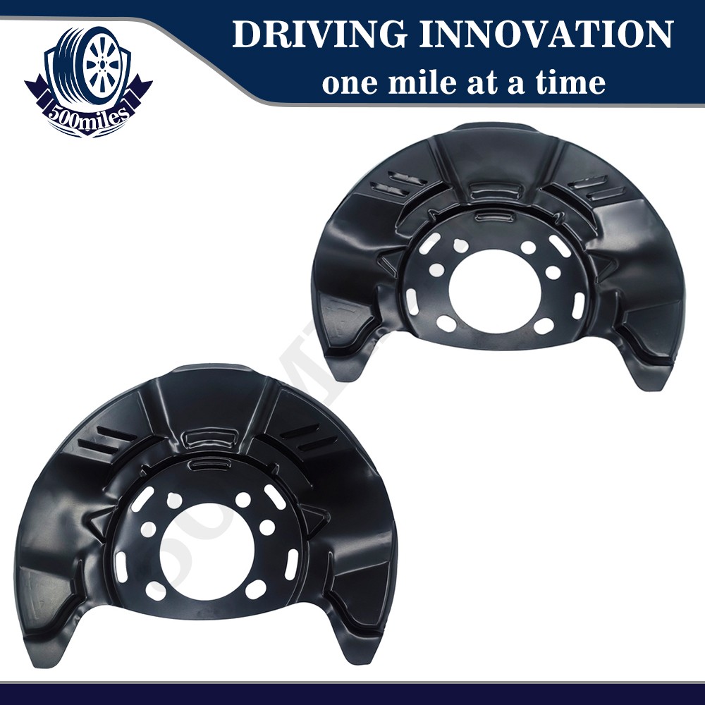 Front Brake Backing Panel Dust Shield Pair for 08-18 Subaru Forester 26290AG000