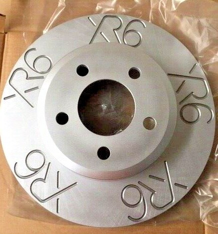FORD BA BF FG DISC BRAKE ROTORS FRONT XR6 SLOTTED 298MM 1 YEAR WARRANTY