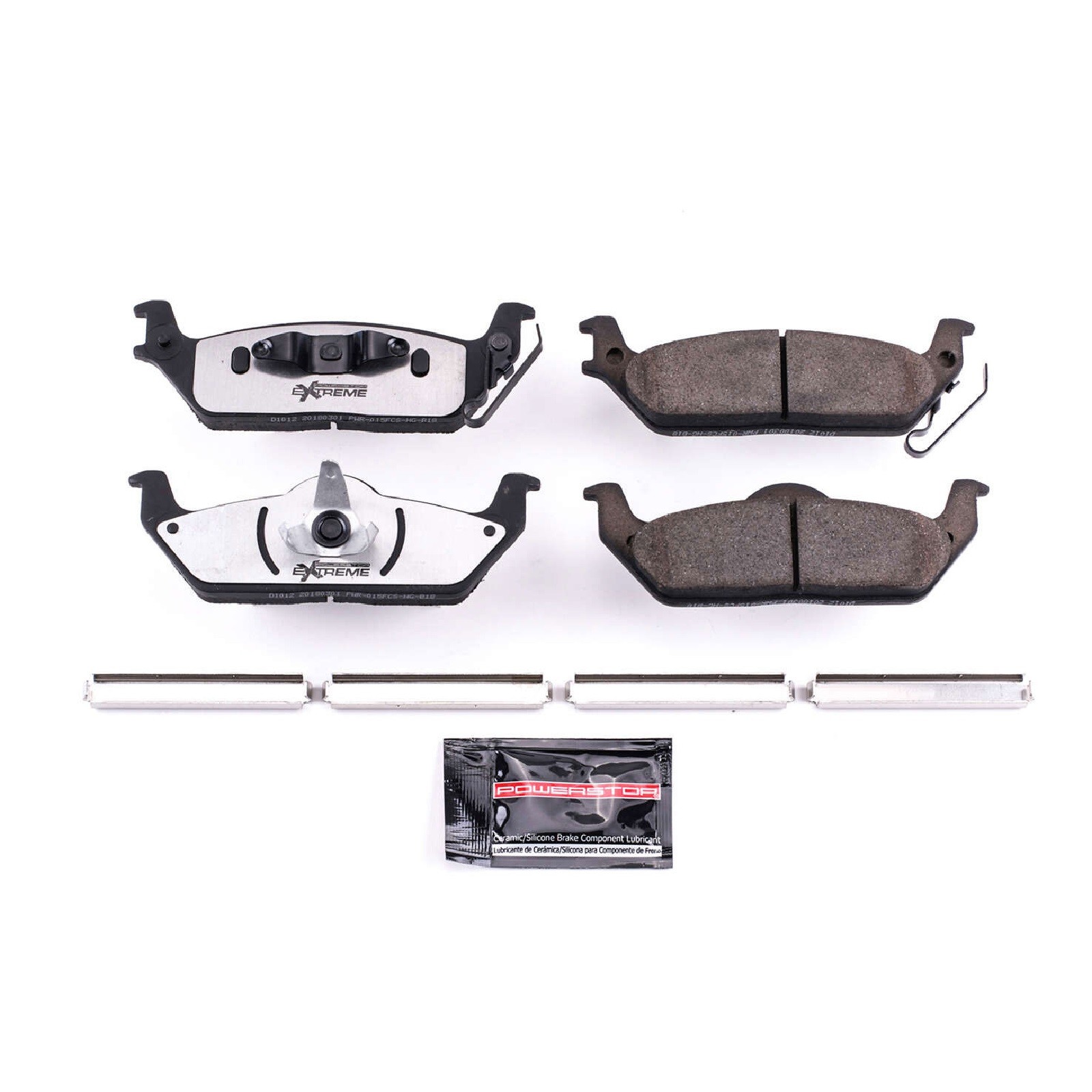 Powerstop Z36 Rear Truck & Tow Brake Pads for 04-11 Ford F-150 Mark LT Z36-1012