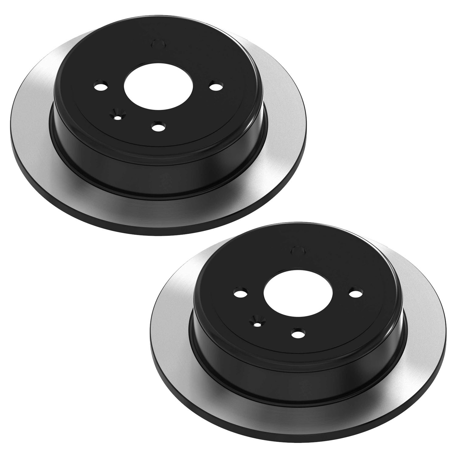 Wagner 2pc Rear E-Coated Disc Brake Rotors Set 258mm For Chevrolet SparkEV