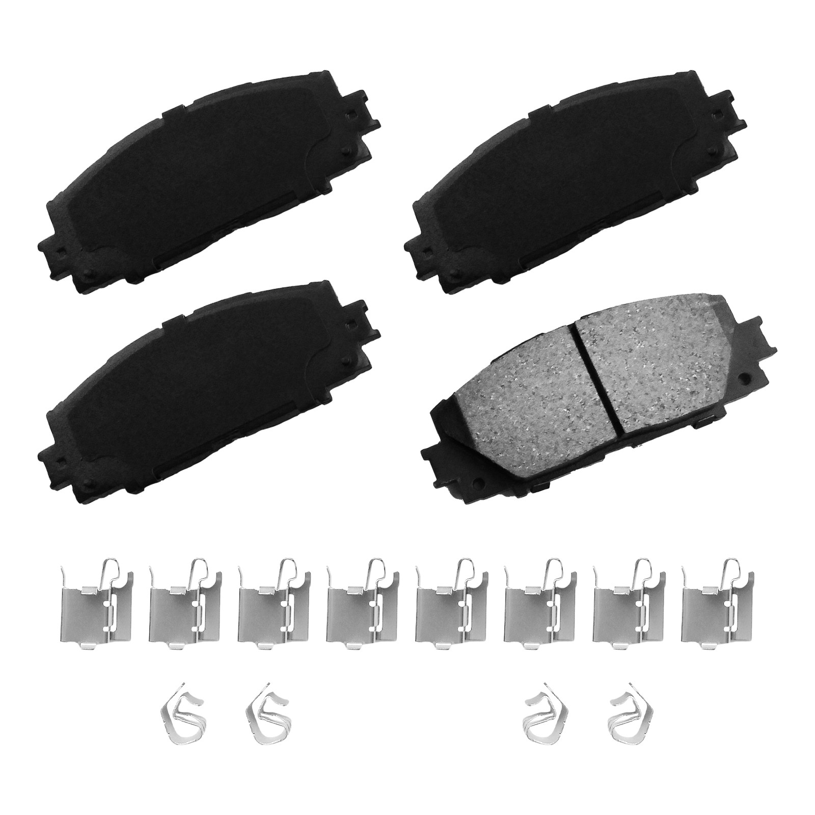Front Slotted Rotors Ceramic Brake Pads Kit for 2016 2017 2018-2022 Toyota Prius