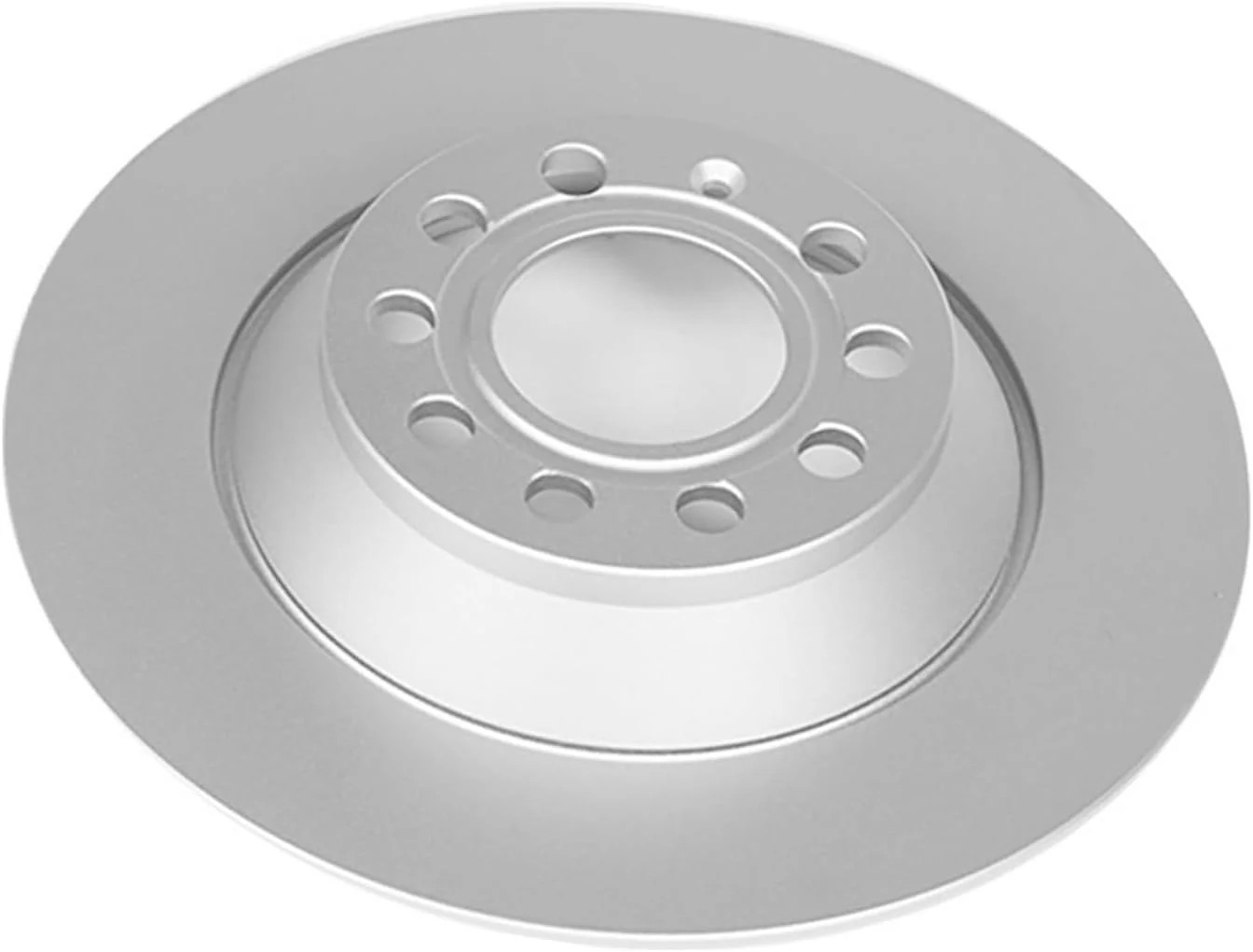 Rear Geomet Coated Disc Brake Rotor PowerStop EBR1008EVC compatible with Audi A6