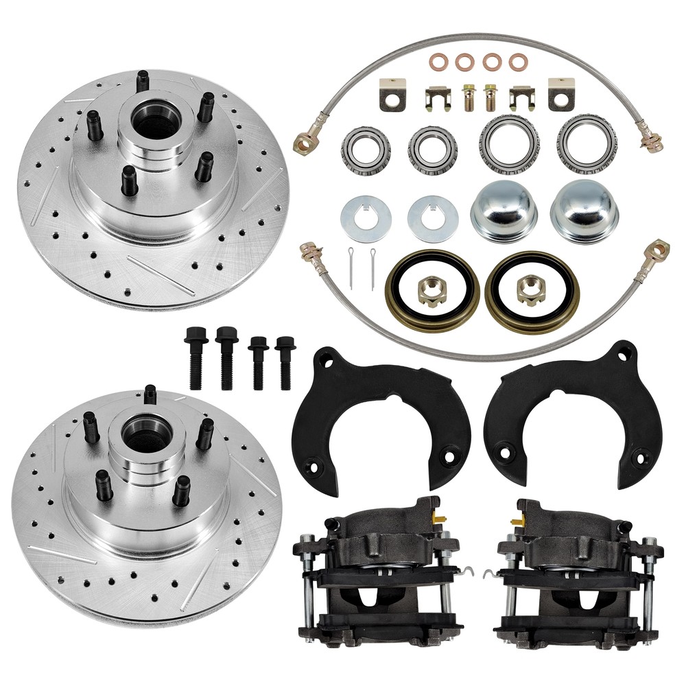 11 inch Front Disc Brake Complete Kit For Ford 5×4-1/2 Bolt Pattern Mustang II