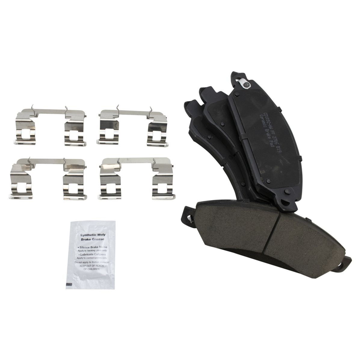 TRQ Performance Front Brake Pad & Rotor Kit Fits 07 Cadillac 05-07 Chevrolet GMC