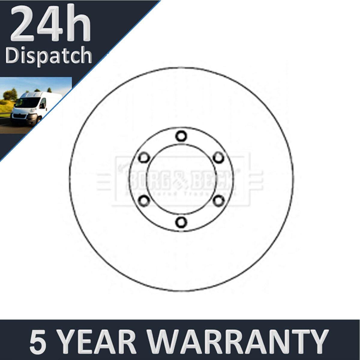 Fits Isuzu D-Max Rodeo 1.9 D 2.5 CRDi 3.0 Purevue Front 1x Brake Disc 8980062590