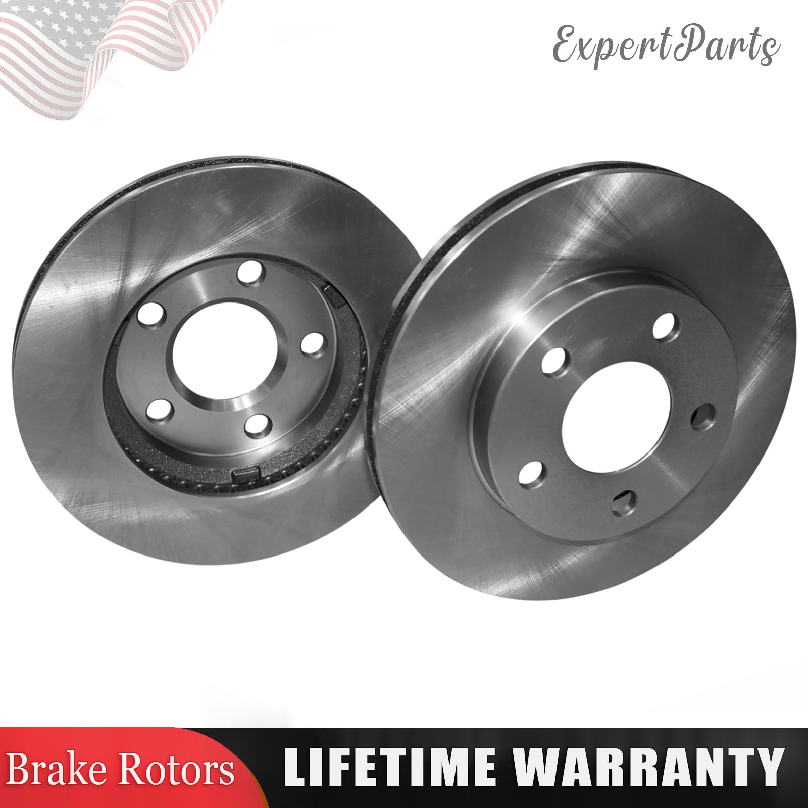 Front Disc Brake Rotors for Chevy Classic Malibu Pontiac Grand Am 1997-2005 Pair