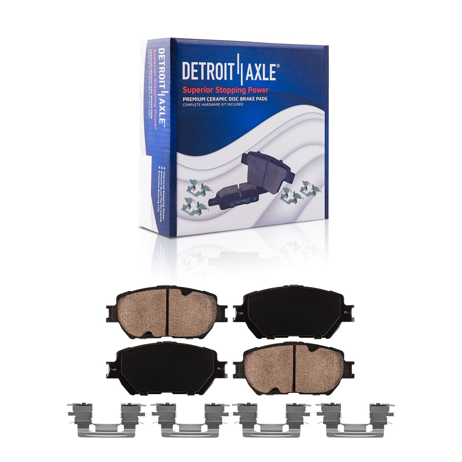 Front & Rear Rotors + Ceramic Brake Pads L4 or V6 LE for Toyota Camry Brakes Kit