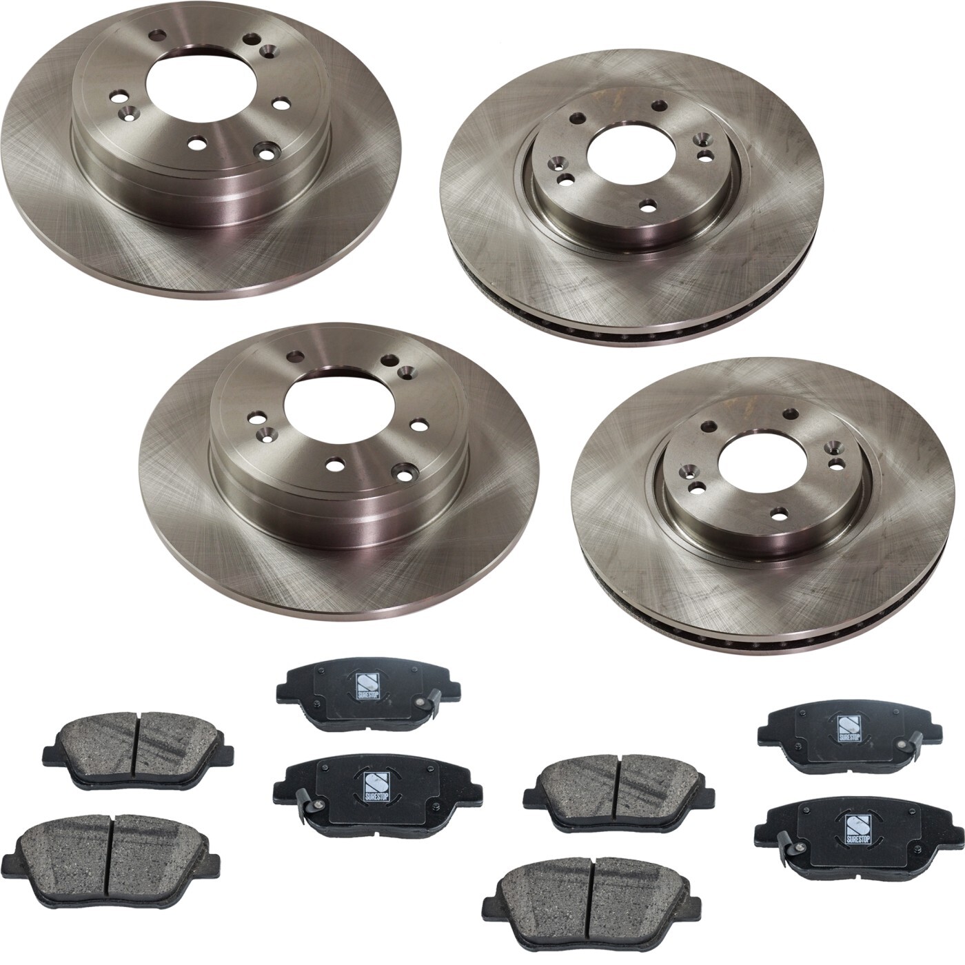 Brake Disc and Pad Kit For 2011-2015 Hyundai Sonata 2011-2016 Kia Optima