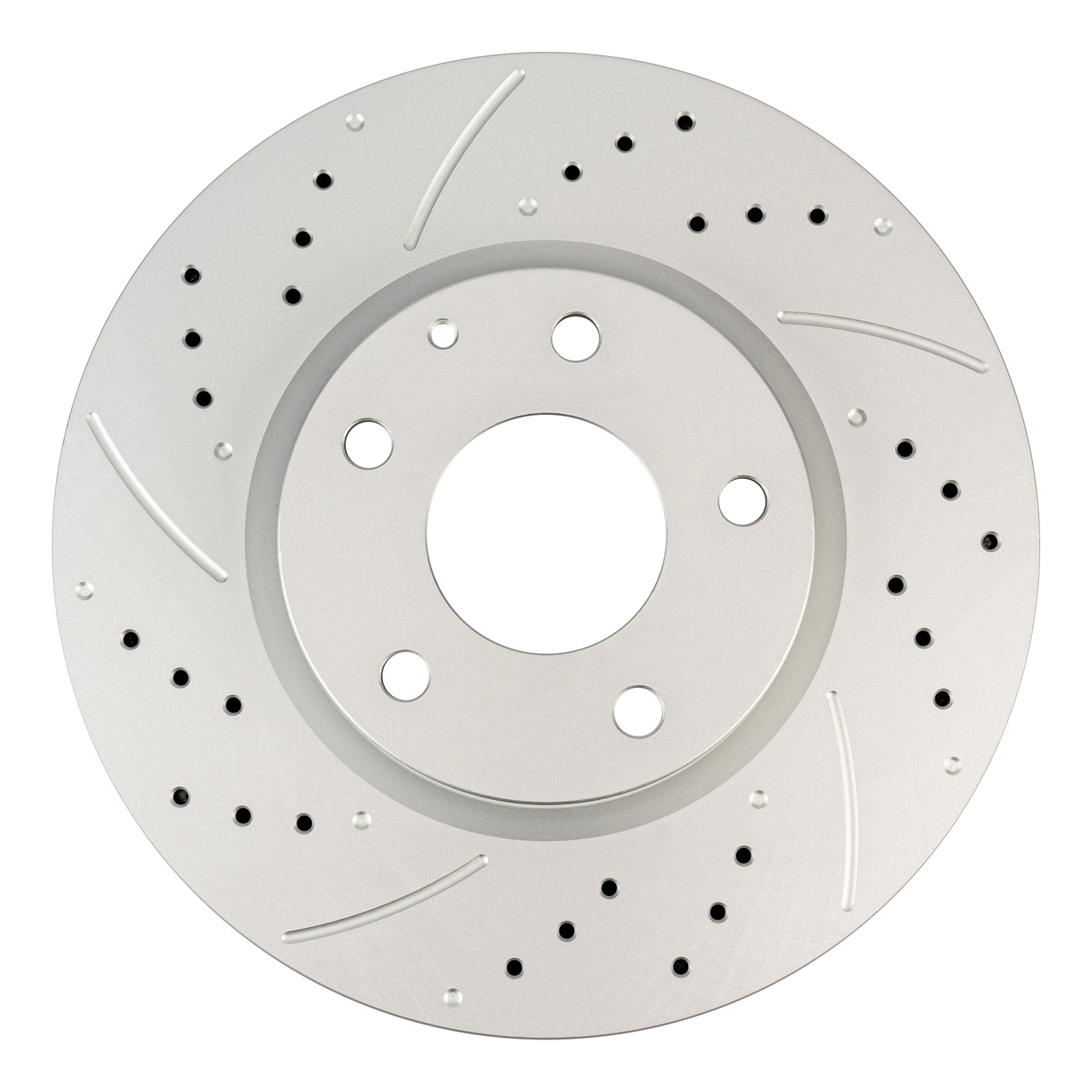 Front Drilled Slotted Zinc Plated Brake Rotor 297mm Fits 2013-2015 Mazda CX-5 2x
