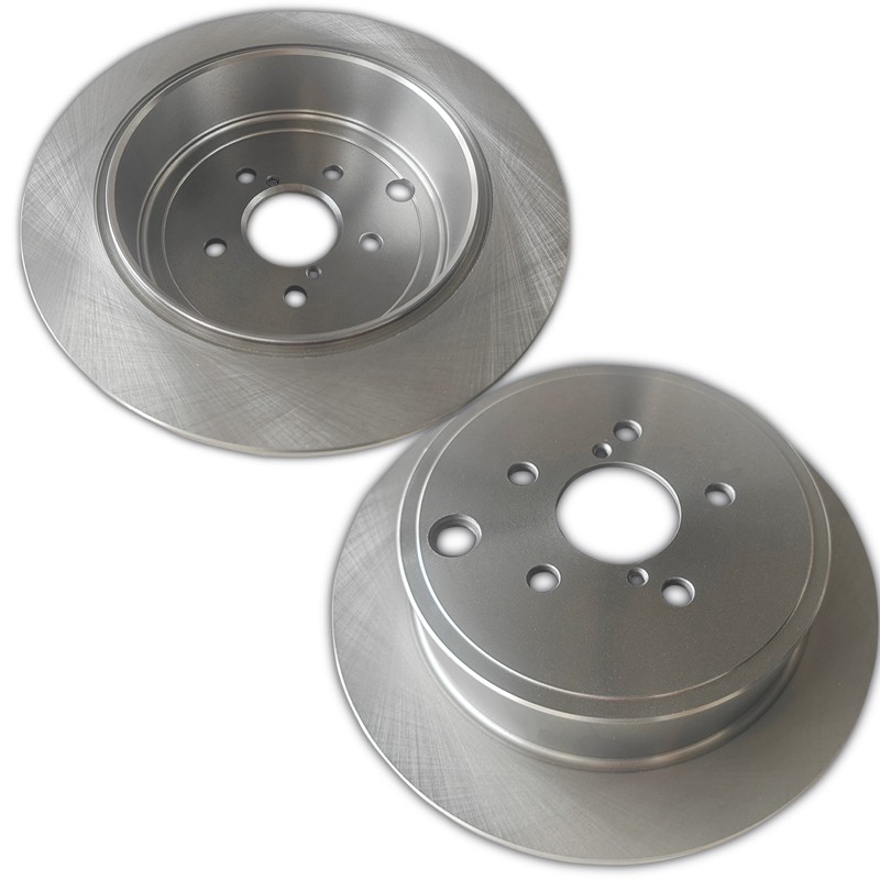 Pair Rear Disc Brake Rotors for Subaru Forester Impreza Legacy Outback BRZ US