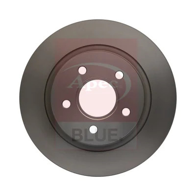 2x Brake Discs Pair Solid fits FORD TRANSIT CONNECT 1.8 Rear 02 to 13 278mm Set