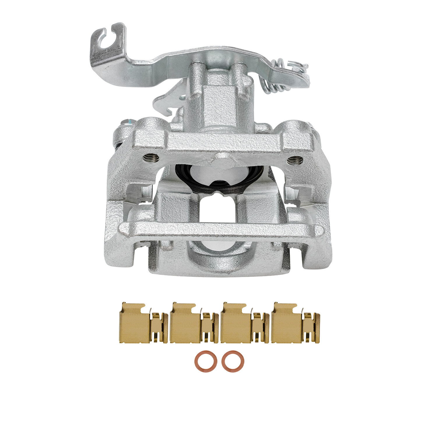 Rear Rotors Brake Pads Left Caliper for Ford Freestyle Taurus X Mercury Montego