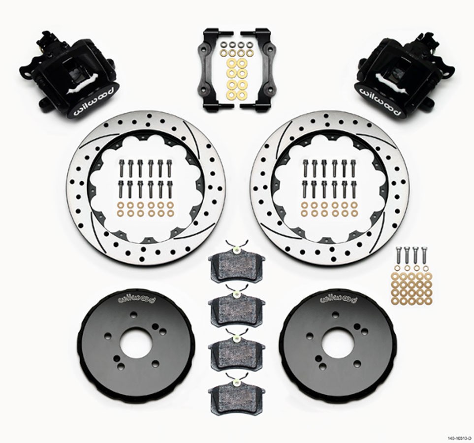 Wilwood for Combination Parking Brake Rear Kit 12.88in Drilled Honda S2000