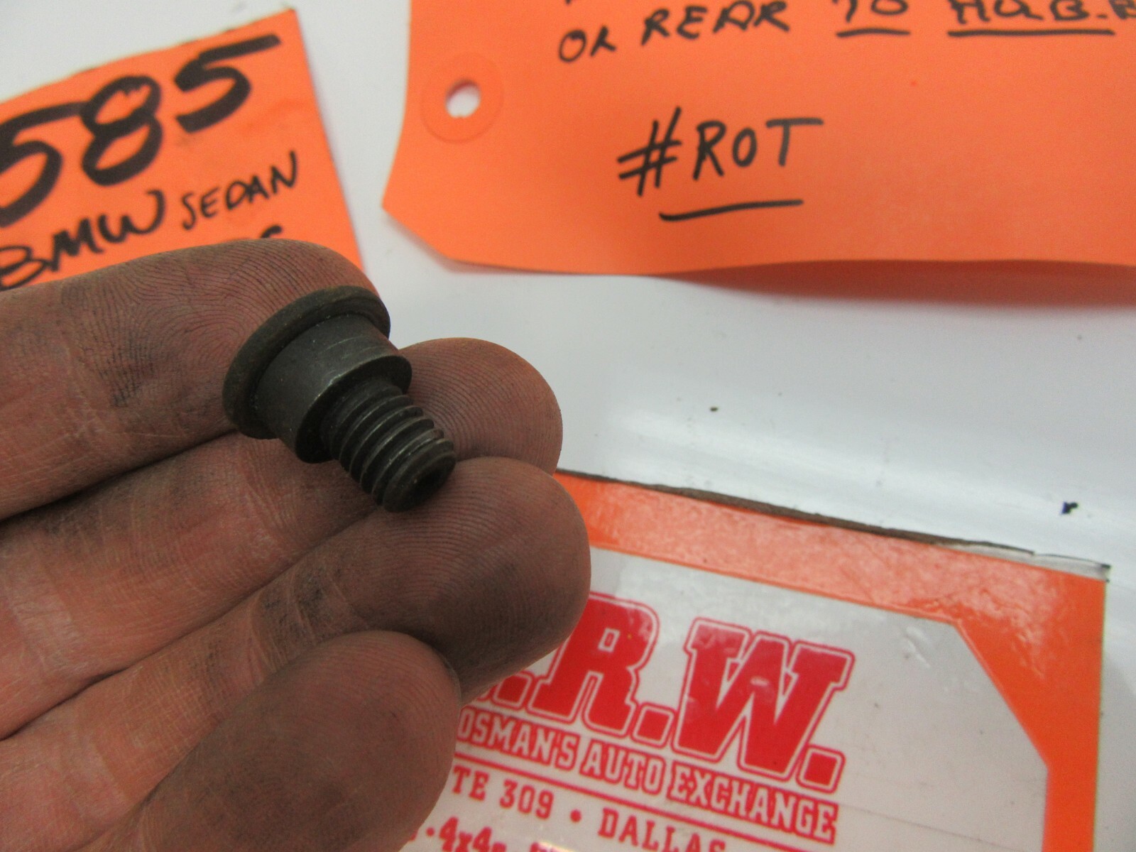BOLT for ROTOR TO HUB WHEEL BEARING FRONT REAR LEFT RIGHT fits BMW 328xi 335xi