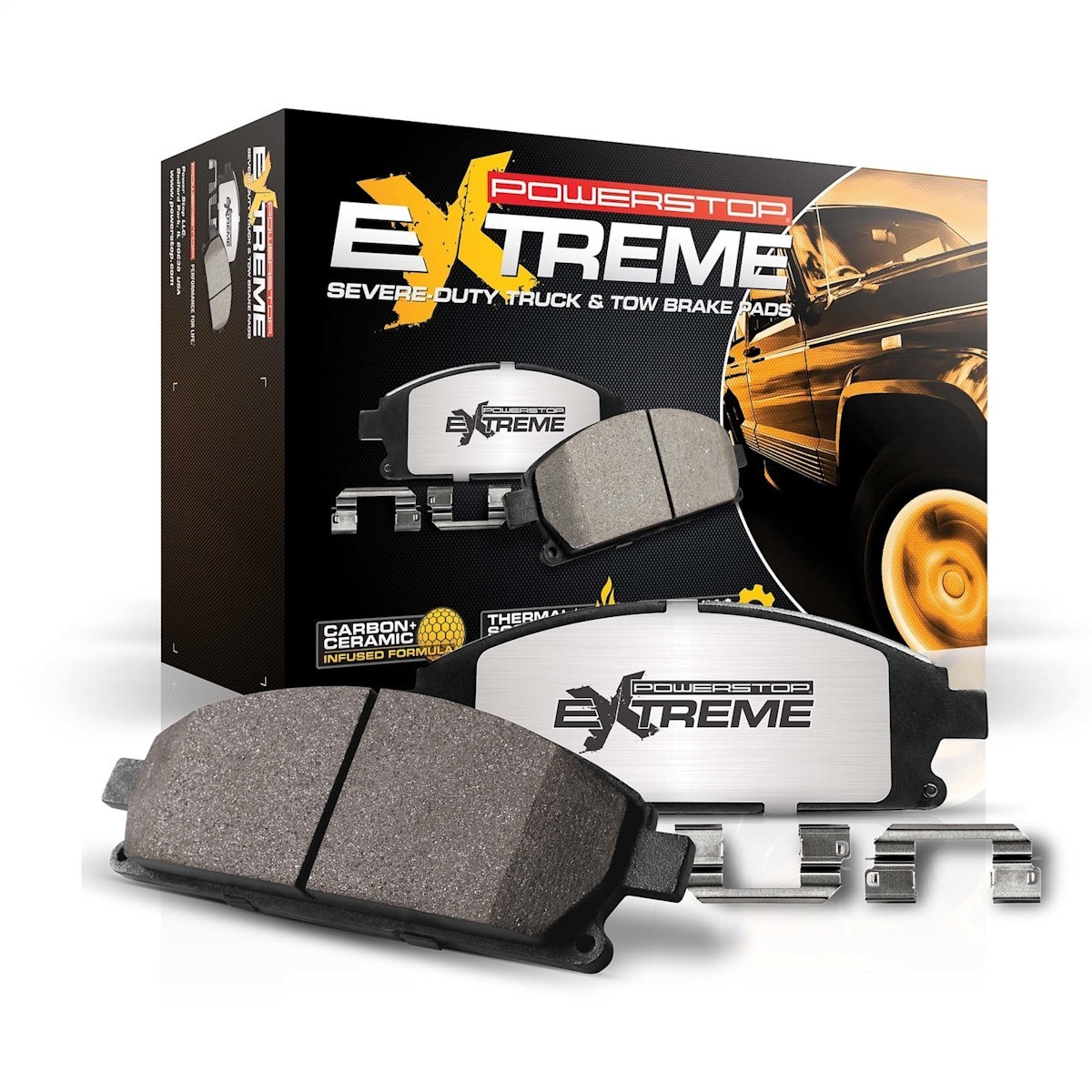 MDCK4717 Powerstop 2-Wheel Set Brake Kit With Calipers Front for E450 Van E350