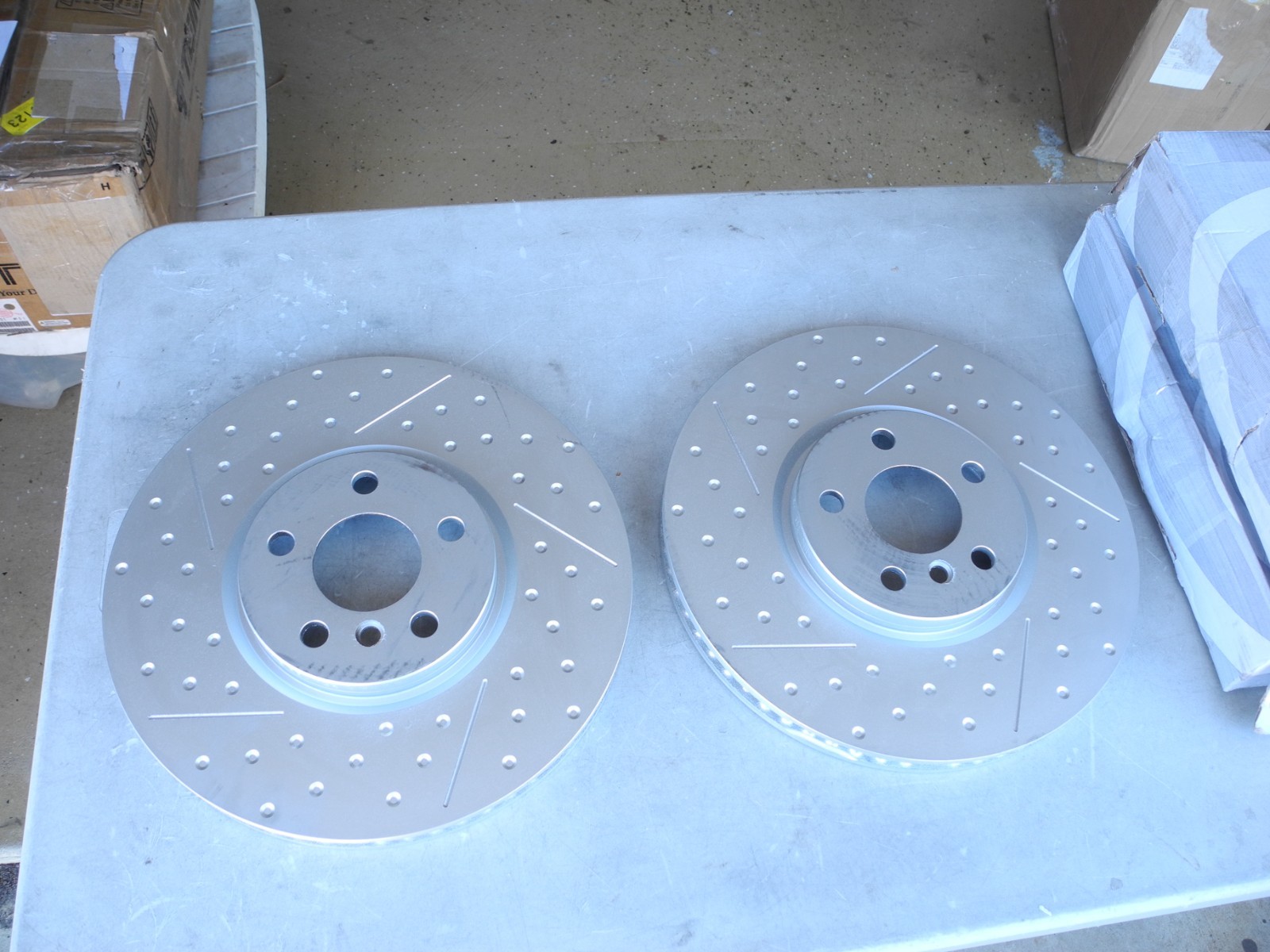 2 – Genuine MINI Front Brake Rotors fit 15+ Mini Cooper JCW – NEW 5×112 335mm