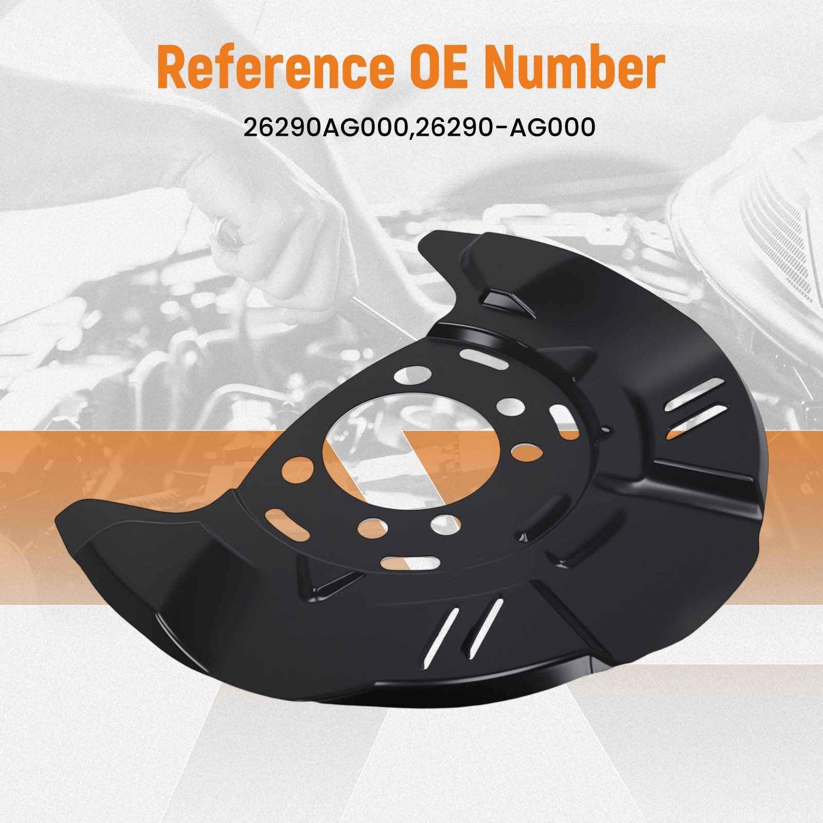 Brake Backing Plate Front Left or Right for Subaru Crosstrek Forester Impreza