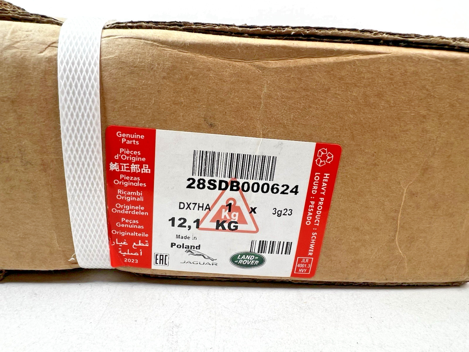 Genuine Land Rover 28SDB000624 Front Brake Rotor