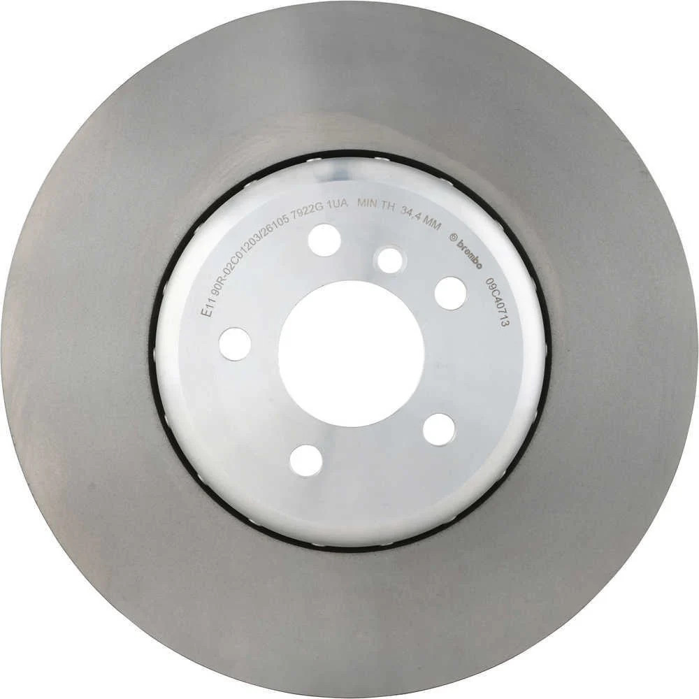Front Driver Left Disc Brake Rotor 374 mm Brembo 09.C407.13 compatible with BMW