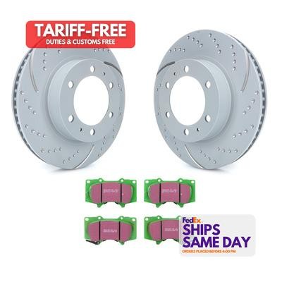 Ebc Brakes Usa S3KF1128, Kit Gray Iron Brake Rotor & Pad Kit Greenstuff Toyota