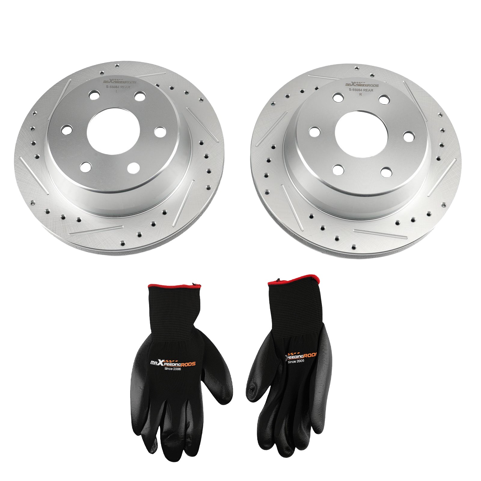 13″ Rear L&R Brake Rotors Set for Chevrolet Tahoe/GMC Yukon 2000-2006 S-55084