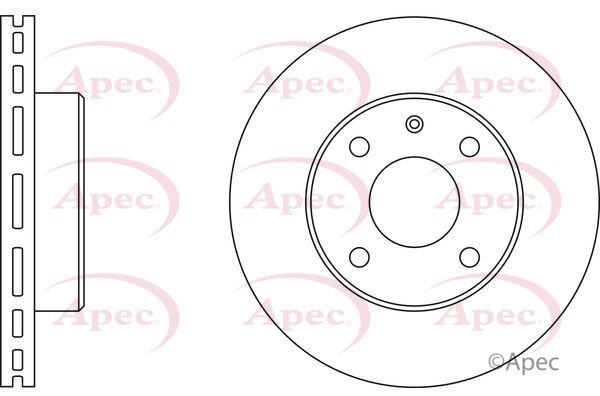 Brake Discs Pair Front FOR TVR GRIFFITH 4.0 90->93 CHOICE1/2 Petrol Apec