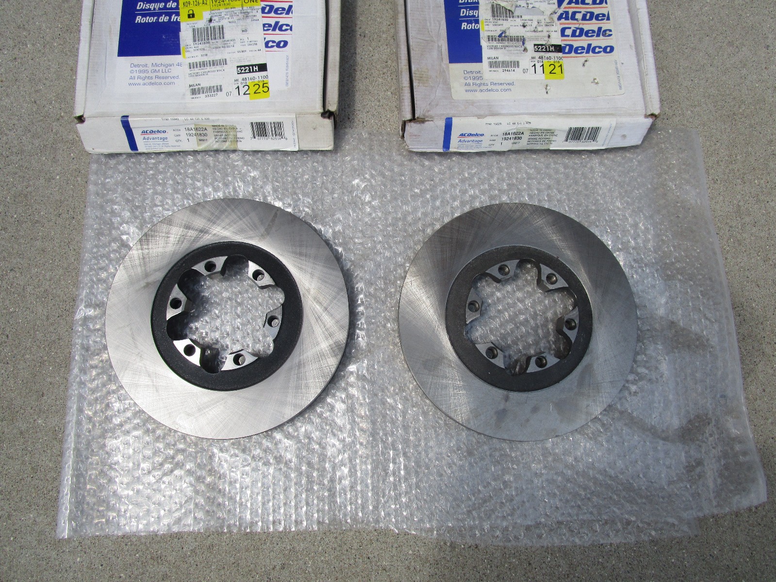 04 – 08 CHEVY COLORADO GMC CANYON FRONT DISK BRAKE ROTORS QTY 2 OEM BRAND NEW