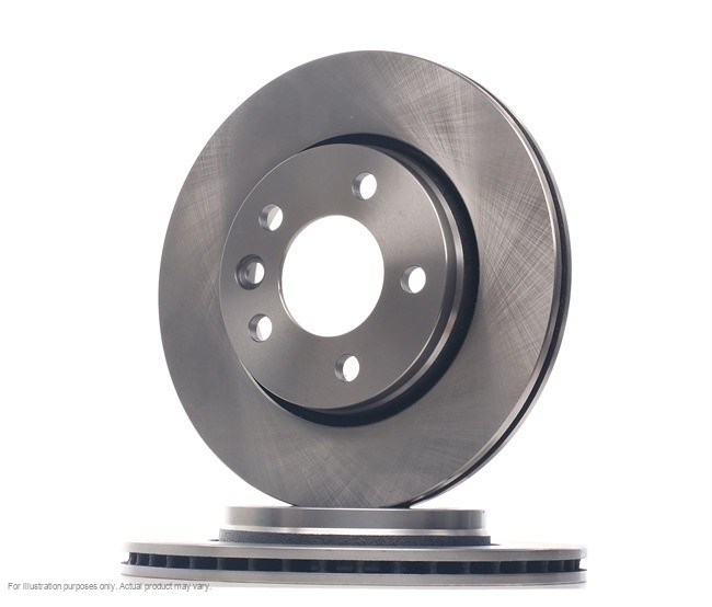 2x APEC Rear Brake Discs For VW TRANSPORTER Mk V Platform 85kW/115HP/1984cc SDK6